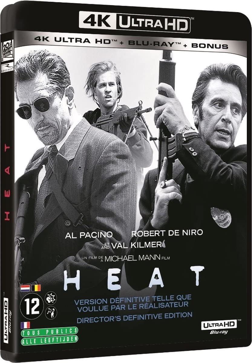 Heat,1 DVD: USA : Mann, Michael, Pacino, Al, Niro, Robert de